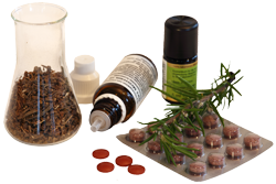 Phytotherapeutika in verschiedenen Formen